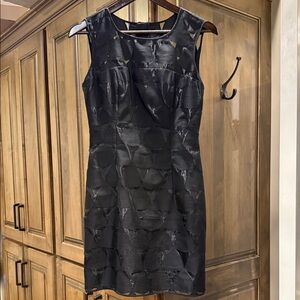 Black shift dress.  Designer Milly brand. Size 2.  Fits small.